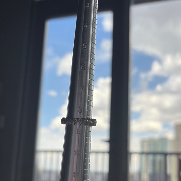 Silver Women's Ring with heart shaped gemstones Eternity design - Picture 5 of 15